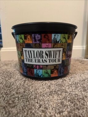 Taylor Swift Multicolor Eras Tour Collage popcorn Bucket